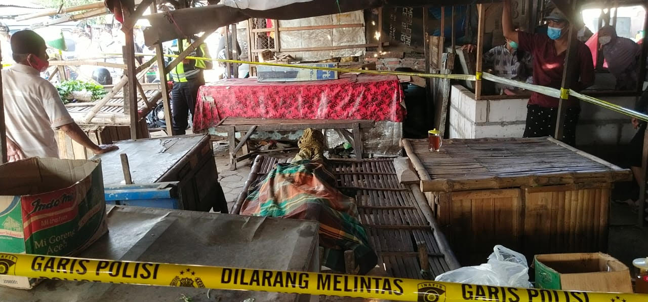 Belanja ke Pasar, Pejual Soto di Mojokerto Meninggal Mendadak 