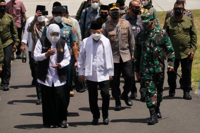 Wapres Apresiasi Vaksinasi Massal Santri di Ponpes Sukorejo Situbondo