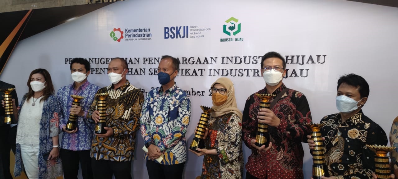PT Cheil Jedang Indonesia Kembali Raih Level Tertinggi Penghargaan Industri Hijau 2021