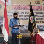 Muscab Purna Polri, Wabup Blitar ; Terimakasih Sudah Bantu Tangani Covid-19