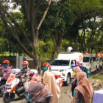 Puluhan Ambulans Parade Keliling Kota Jombang, Ada Apa?