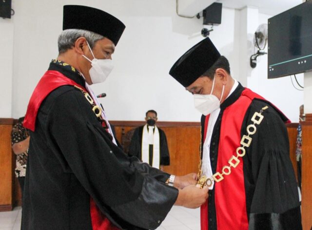 Hongkun Otoh Resmi Jabat Wakil PN Sidoarjo, Ini Perjalanan Kariernya