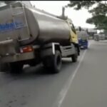 Viral Video Truk Oleng Berkecepatan Tinggi Melaju di Jalanan Mojokerto