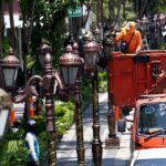 Dongkarak Ekonomi Kerakyatan Melalui Wisata, Pemkot Surabaya ‘Percantik’ Jalan Tunjungan