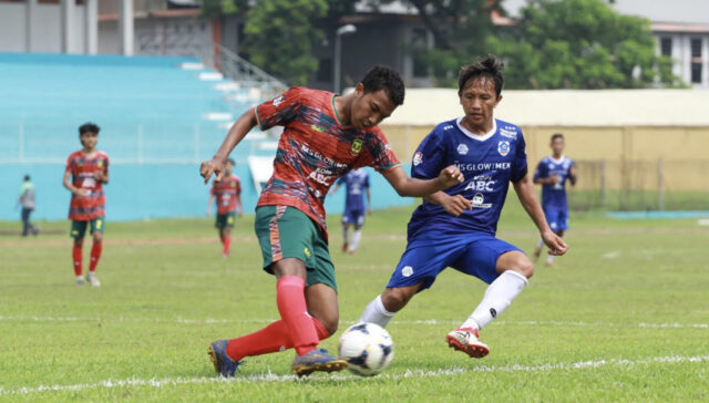 Babak Kedua Lanjutan, Mojosari Putra Unggul 1-0 dari Naga Mas Asri