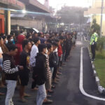 Ratusan Pemuda Terciduk Polisi di Ajang Balap Liar Jambuwok Mojokerto
