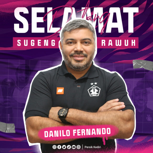 Persik Kediri Angkat Danilo Fernando Sebagai Direktur Teknik