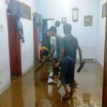 Kali Tapen Jember Meluap, Data Sementara 15 Rumah Terendam Banjir