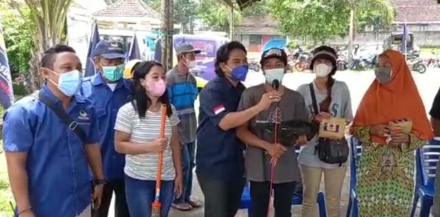 Di Desa Asmorobangun Kabupaten Kediri, Ikut Vaksinasi Bisa Dapat Doorprize
