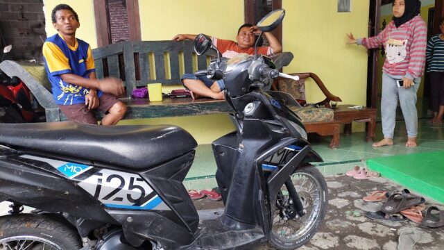 Diduga Kebingungan, Maling di Kota Probolinggo Sembunyikan Motor Curiannya di Semak-semak