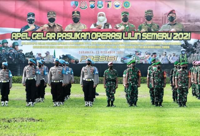 Amankan Jatim Tanpa Penyekatan Saat Nataru, TNI-Polri Terjunkan 177.212 Personel
