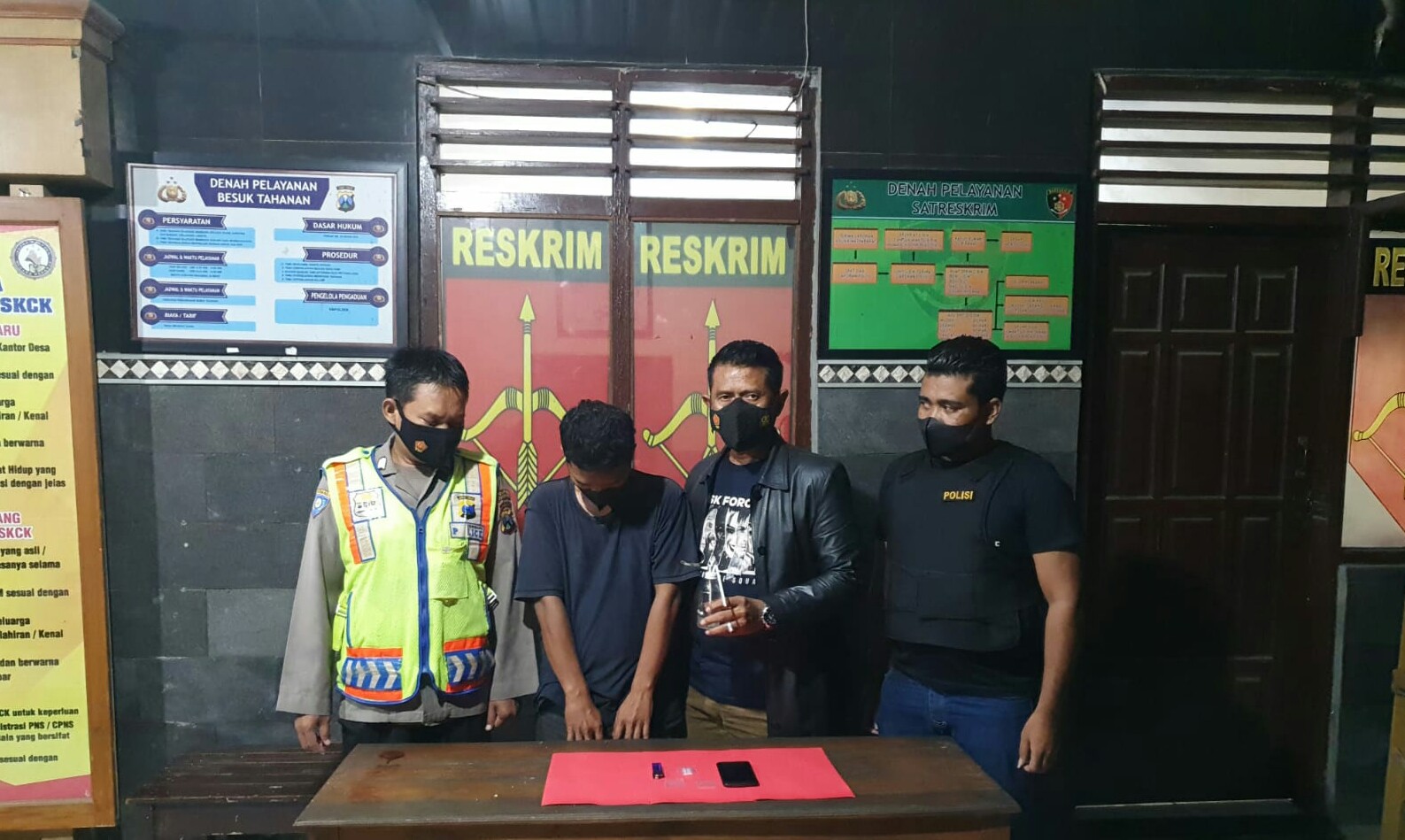 Asyik Nyabu, Seorang Mekanik di Jombang Diamankan Polisi