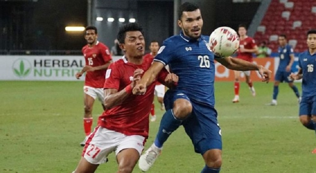 Final Piala AFF Leg 1, Indonesia Dibantai Thailand dengan 4 Gol Tanpa Balas