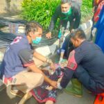 Hendak Menyeberang Jalan, Seorang Nenek Tewas Tertabrak Motor di Surabaya