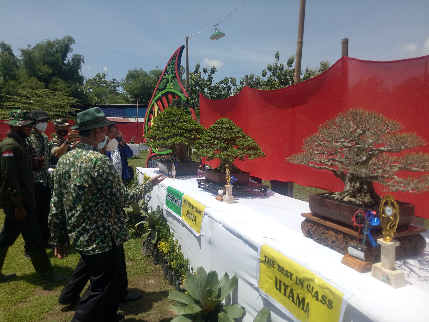 Kontes dan Pameran Tanaman Bonsai Tingkat Nasional di Jombang, Diikuti Ratusan Peserta