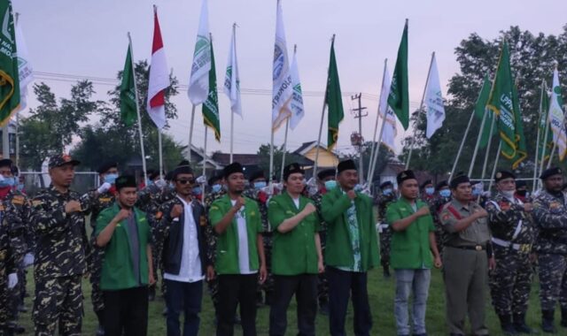 Panitia Konfercab Ansor Kabupaten Mojokerto Wacanakan Pakta Integritas Bebas Politik Uang
