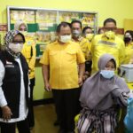Bupati Jombang Apresiasi Vaksinasi Covid-19 yang Digelar DPD Golkar Jombang