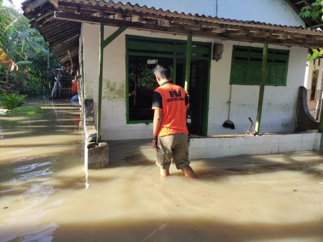 Banjir Kembali Terjang Jember, Warga Terdampak Bertambah Jadi 2.853 Jiwa