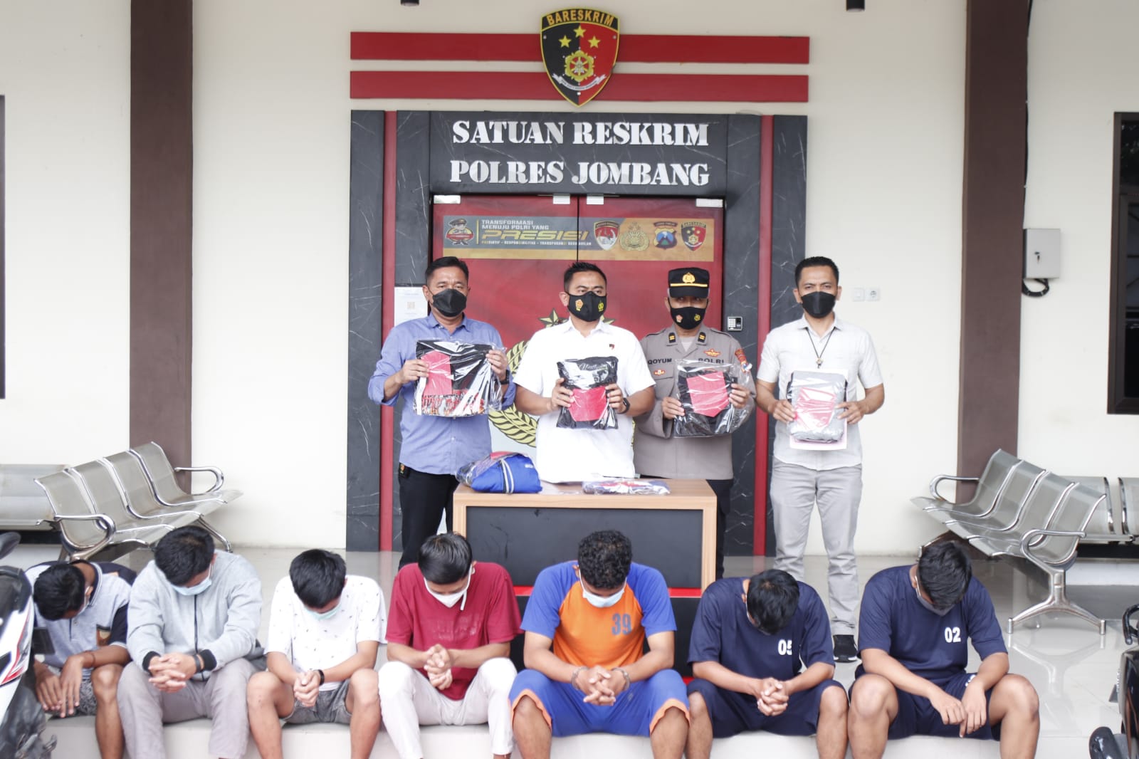 Keroyok Pengunjung Alun-alun Jombang, 7 Anggota Perguruan Silat Diamankan Polisi