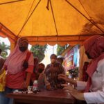 Operasi Pasar Minyak Goreng Murah di Disperindag Nganjuk Diserbu Warga, Polisi Ingatkan Prokes