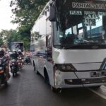 Bus Karyawan di Kota Probolinggo yang Tabrak Motor Diduga Tak Berizin