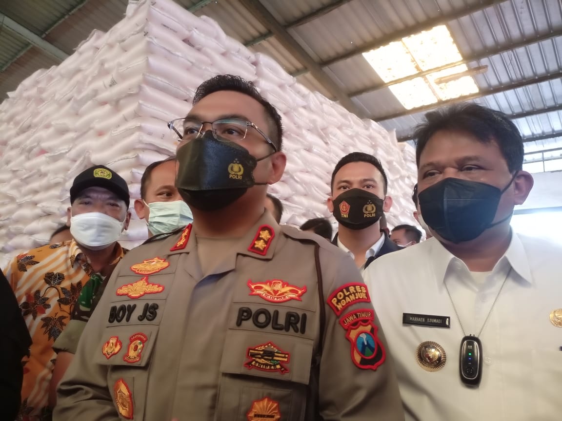 Polres Nganjuk Bongkar Mafia Pupuk Bersubsidi, Ratusan Ton Diamankan