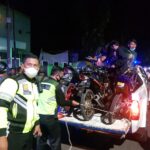 Razia Balap Liar, Petugas Gabungan di Situbondo Amankan 33 Sepeda Motor