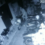 Komplotan Curanmor di Rumah Kos Mojokerto Terekam CCTV