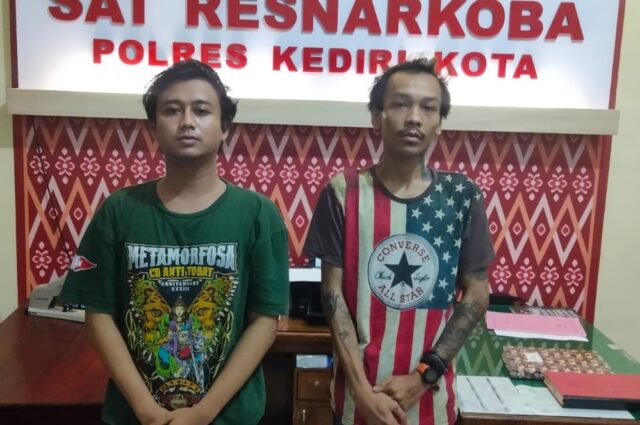 Polres Kediri Kota Ringkus Pengedar Sabu Jaringan Antarkota