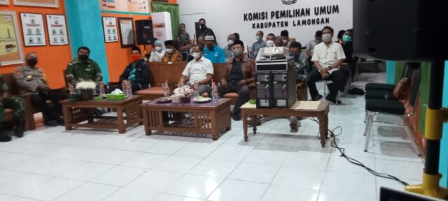 KPU Lamongan Ikuti Launching Pemilu Serentak 2024