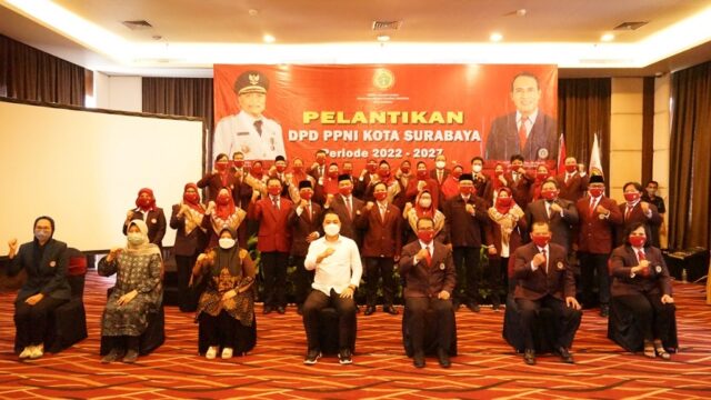 Dilantik, DPD PPNI Surabaya 2022-2027 Siapkan 2.000 Nakes Cadangan Bantu Pemkot