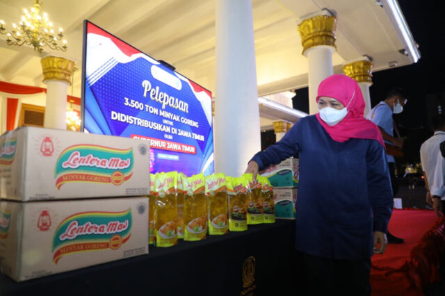 Pemprov Jatim Gerojok 3.500 Ton Minyak Goreng Bersubsidi ke Daerah