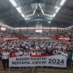 Relawan Se-Banyumas Satu Komando Madep Mantep 2024 Bersama Jokowi
