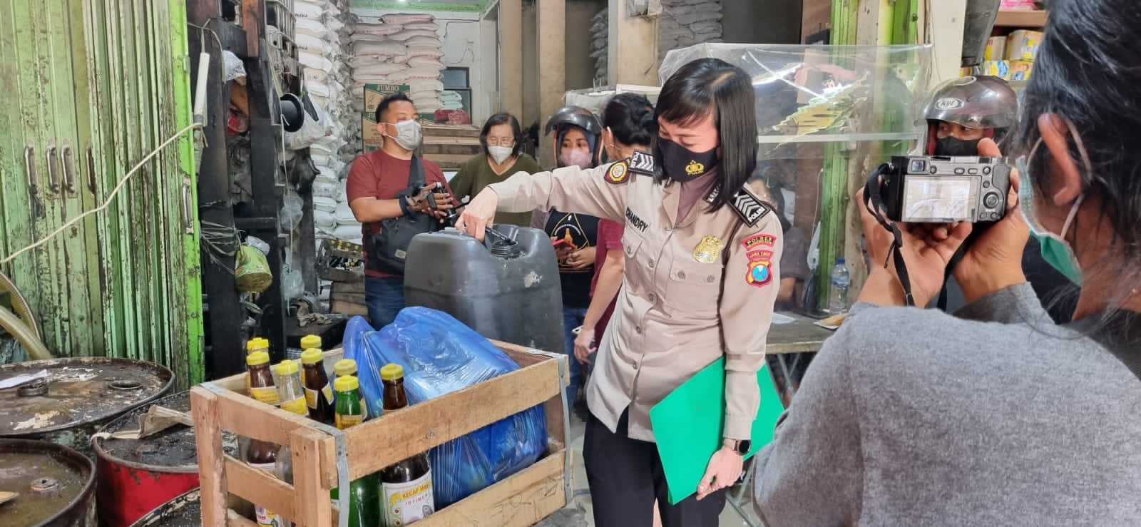 Minyak Goreng Curah di Kota Mojokerto Dijual Jauh di Atas HET