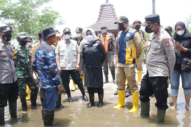 Bupati Mojokerto Akui Normalisasi Sungai Tak Cukup Atasi Banjir di Kemlagi