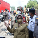 Bupati Jombang dan Kapolres Pantau Pemeliharaan Jalan Raya Kasemen Gudo