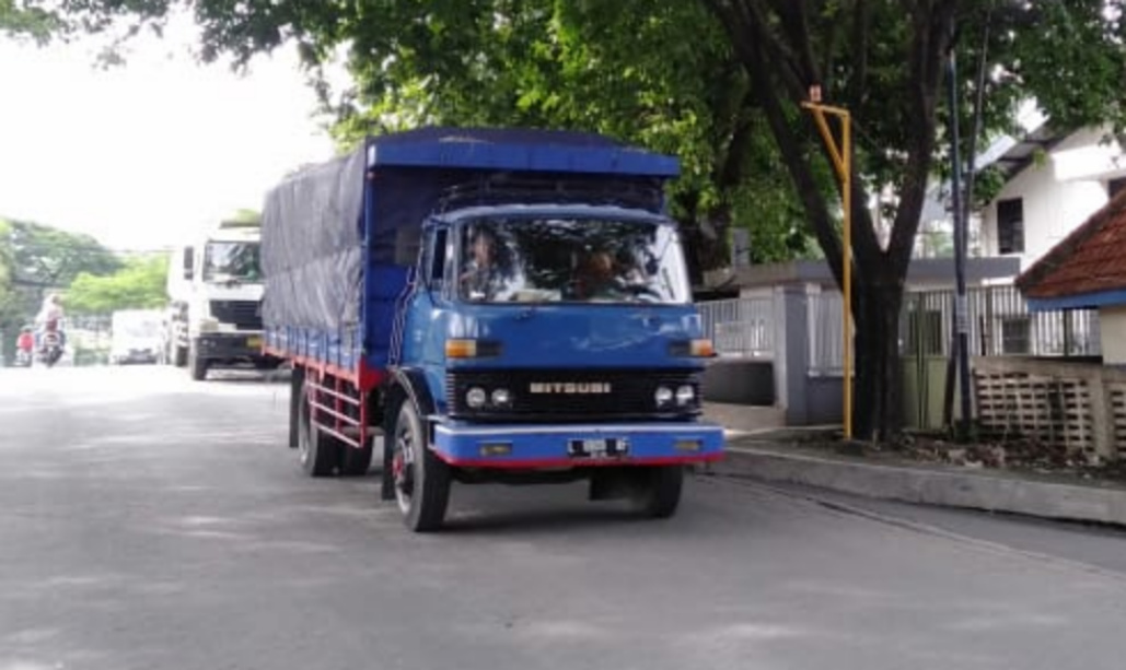 Demo Aturan ODOL di Surabaya, Gerakan Sopir Jatim Serukan Mogok