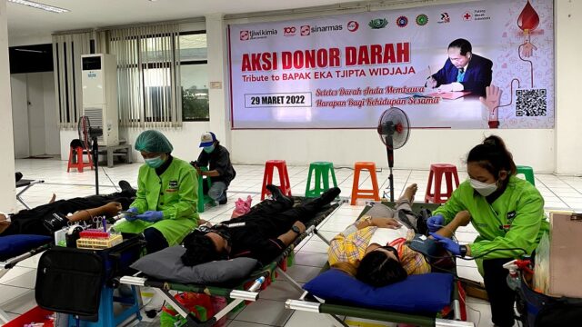 Jaga Stok Darah Jelang Ramadan, Sinar Mas Group Gelar Donor