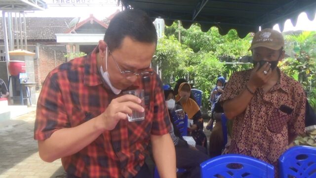 Uji Sampel Air Sumur Warga Mojoroto Kota Kediri, Kadinkes: Mengandung Logam dan E.coli