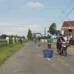 Jalan Rusak di Sumobito Jombang Diberi Tong Warga, Ini Respons Pengguna Jalan