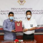 Wali Kota Kediri Serahkan LKPD 2021 Unaudited ke BPK RI Perwakilan Provinsi Jatim