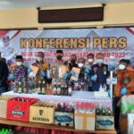 Jelang Ramadlan, Polres Situbondo Amankan Ratusan Botol Miras