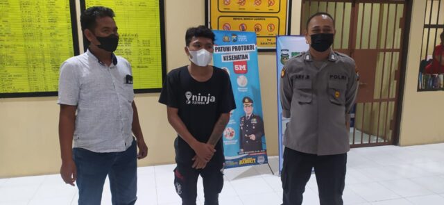 Pencurian Motor di Pinggir Trotoar Kota Kediri Digagalkan Pemiliknya