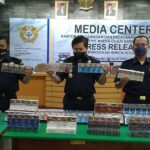 KPPBC Kediri Gagalkan Penyelundupan Ratusan Ribu Batang Rokok Ilegal Senilai Hampir Rp 1 M
