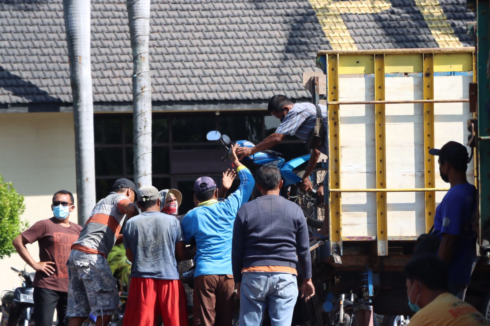 Polres Nganjuk Amankan 98 Motor Terlibat Balap Liar