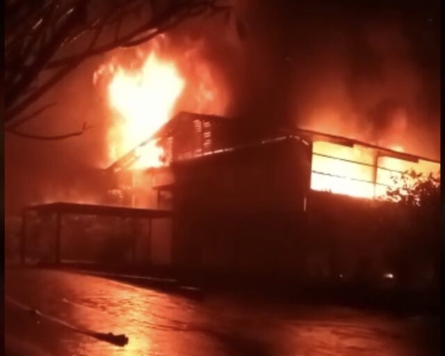 Ini Titik Awal Penyebab Kebakaran Pabrik Mebel di Ngoro Mojokerto