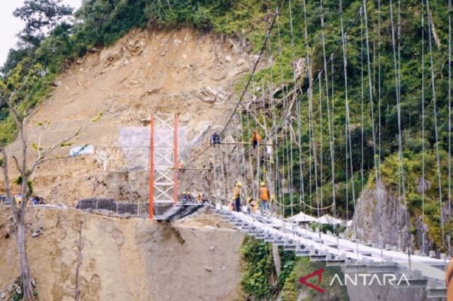 Bupati Lumajang: Jembatan Gladak Perak Terdampak Semeru Tuntas Sebelum Lebaran