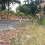 Taman Jembatan Ujung Galuh Surabaya Dibiarkan Tidak Terawat
