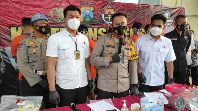 Polres Kediri Tetapkan Lima Tersangka Kasus Ledakan Petasan di Ngadiluwih