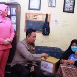 Begini Perhatian Kapolres Kediri terhadap Bocah Tuna Wicara dan Lumpuh